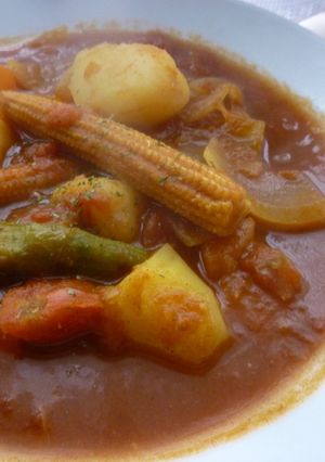 お野菜いっぱい♥トマトカレースープ-レシピのメイン写真