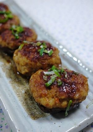 おから入りしいたけの肉詰め-レシピのメイン写真