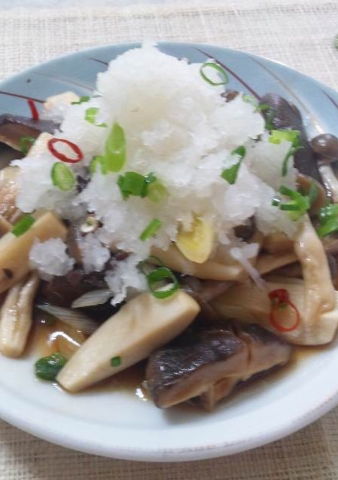レンジで簡単♪きのこのおろし南蛮-レシピのメイン写真