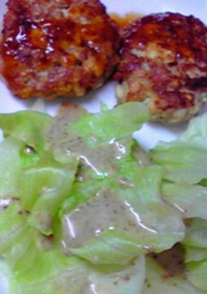 ヘルシー美味しい☆豆腐バーグ♪-レシピのメイン写真