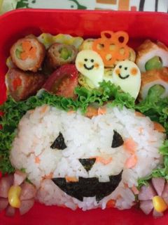 簡単*ハロウィン キャラ弁*-レシピのメイン写真