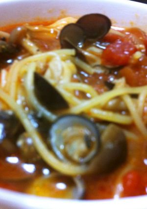 こんなに簡単でいいの？トマ缶deパスタ-レシピのメイン写真