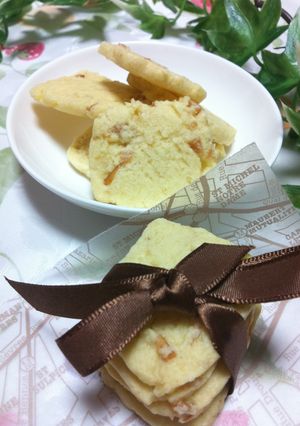 甘じょっぱいのがくせになる！梅クッキー-レシピのメイン写真