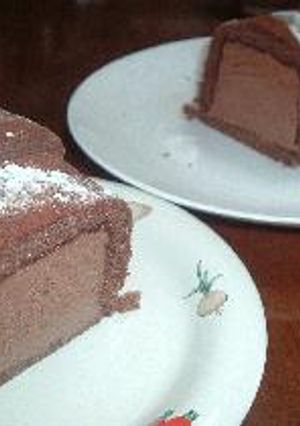 チョコレートムースのケーキ-レシピのメイン写真