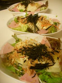 ヘルシー!だけどお腹満足♪豆腐サラダ -レシピのメイン写真