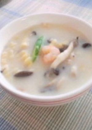 シーフードMixでごちそうスープパスタ-レシピのメイン写真