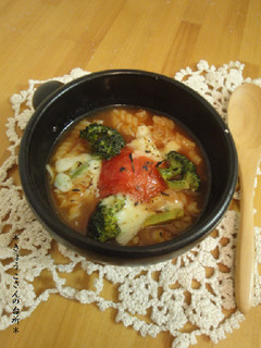まるごとトマトが入ったごちそうスープ-レシピのメイン写真