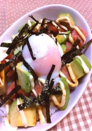 甘タレが美味しい アボカド スパム丼-レシピのメイン写真