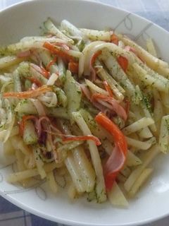 じゃが芋とカニカマのバター醤油-レシピのメイン写真