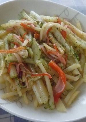 じゃが芋とカニカマのバター醤油-レシピのメイン写真