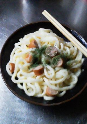 ウインナ入りポタージュうどん-レシピのメイン写真