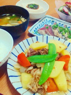 ほんのり甘い家庭の味付け 肉じゃが-レシピのメイン写真