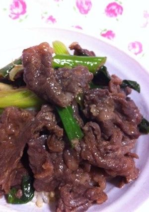 超簡単...丼で...5分...牛丼-レシピのメイン写真