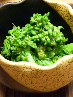 レンジで1分半!菜の花のからし和え-レシピのメイン写真