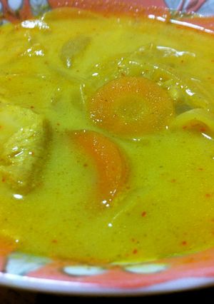 鶏肉とミルクのスープカレー-レシピのメイン写真