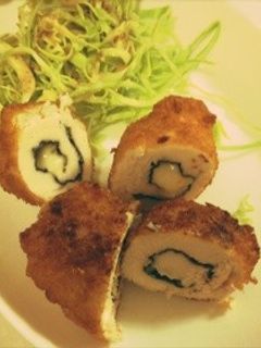 お弁当にも!くるくるササミフライ。-レシピのメイン写真