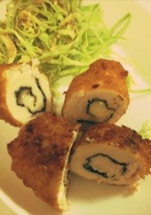 お弁当にも！くるくるササミフライ。-レシピのメイン写真