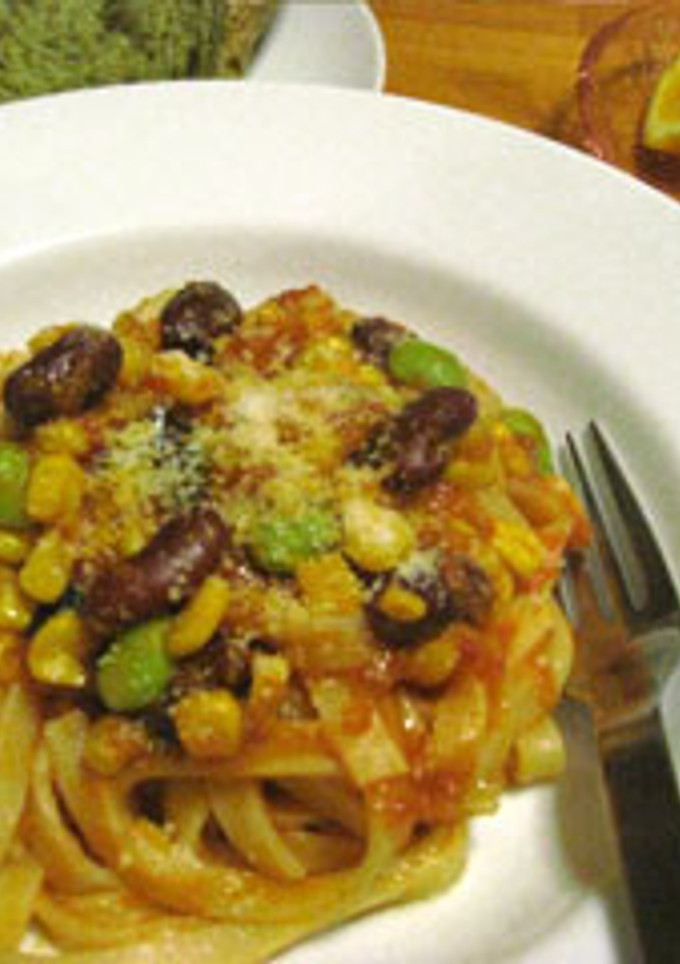 マメマメしいまるごと野菜パスタ-レシピのメイン写真