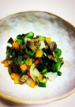 ダイエット犬！レバー＆歯応え野菜ご飯☆-レシピのメイン写真