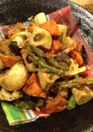 冷凍和風野菜の唐揚げ-レシピのメイン写真