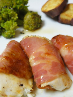 鯛の生ハム巻き焼き-レシピのメイン写真