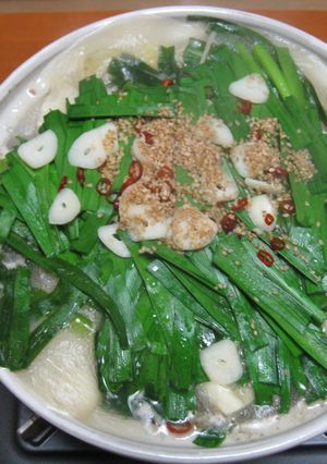 もつ鍋風肉だんご鍋-レシピのメイン写真