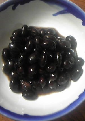 黒豆の黒酢漬け-レシピのメイン写真