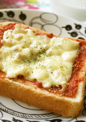 朝食に☆トマトツナチーズトースト-レシピのメイン写真