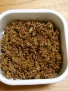 合挽肉で万能そぼろタネ☆野菜豊富リメイク-レシピのメイン写真