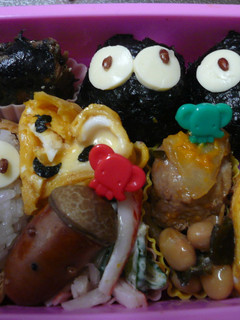 幼稚園!わが家のお弁当 ジブリ-レシピのメイン写真
