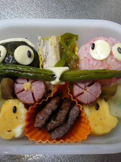 幼稚園!わが家のお弁当 綱引き-レシピのメイン写真