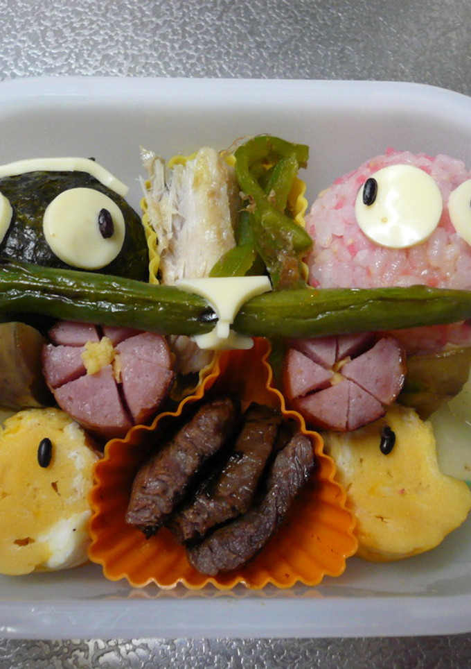 幼稚園!わが家のお弁当　綱引き-レシピのメイン写真