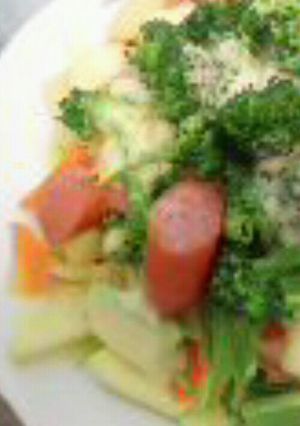 簡単蒸し野菜*チーズのせ-レシピのメイン写真