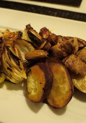 野菜のロースト　オーブンに入れるだけ♪-レシピのメイン写真