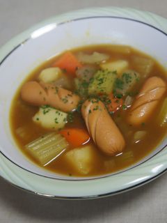 ウインナーのカレースープ-レシピのメイン写真