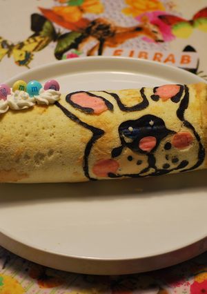 デコロールケーキ-レシピのメイン写真