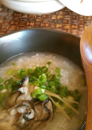 韓国家庭料理❀牡蠣のお粥-レシピのメイン写真