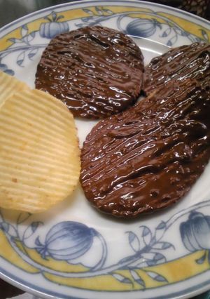 チョコポテチ♡ロイズ風♪-レシピのメイン写真