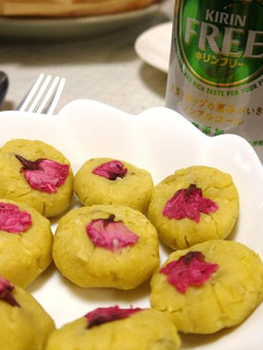 桜さつまいも餅-レシピのメイン写真