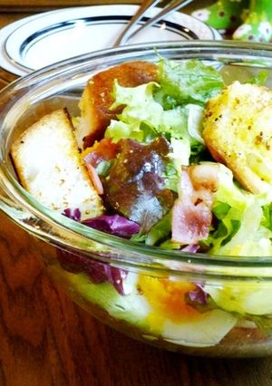 カリカリパン入り☺BLEサラダ♪-レシピのメイン写真