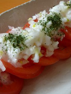 ドレッシングで簡単!トマトのマリネ-レシピのメイン写真