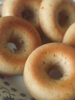 米粉でもちもち焼きドーナツ★バナナ入り-レシピのメイン写真