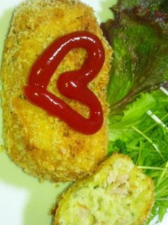 超簡単!カルボナーラ風おからコロッケ☆-レシピのメイン写真