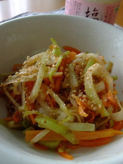 塩麹の野菜くずキンピラ-レシピのメイン写真