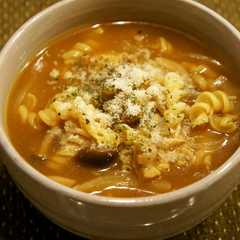 รูปของ 簡単ランチ！クノールごちそうスープパスタ