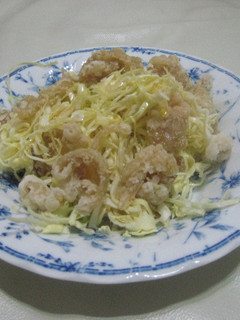春キャベツと鶏皮のサラダ-レシピのメイン写真
