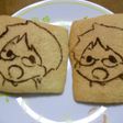 HMで作るちょっとヘルシーキャラクッキー