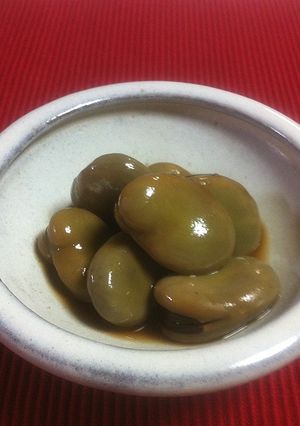 そら豆のしょうゆ煮-レシピのメイン写真