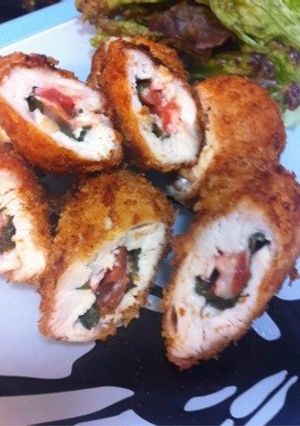 とろっとシソチーズささみ焼き-レシピのメイン写真