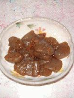 ダイエットこんにゃくのちぎり煮-レシピのメイン写真